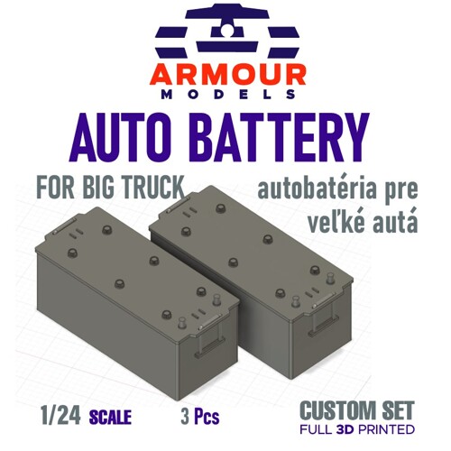 Autobatérie pre nákladné autá 1:24