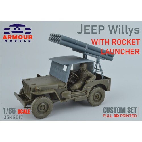 JEEP s raketometom 1:35