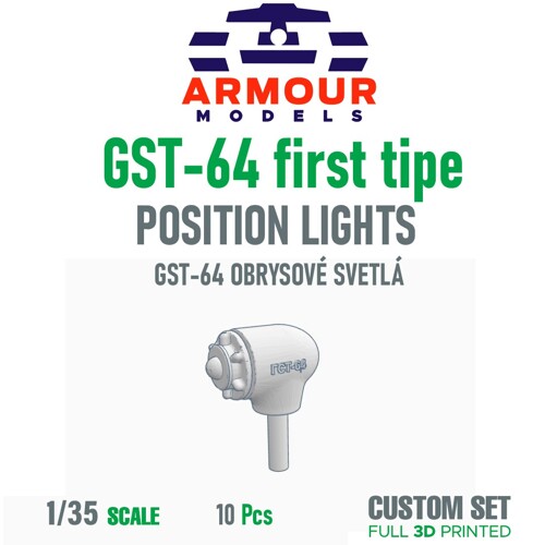 GST-64 obrysové svetlá typ-1 1:35