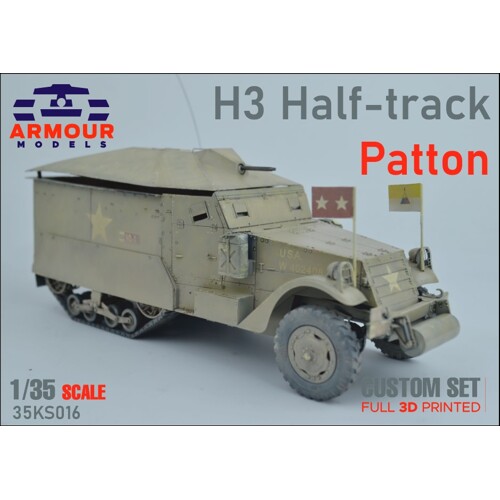 M3 half-track Patton 1:35