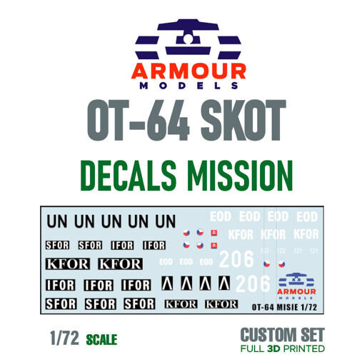 Decals- OT-64 Misie dekálový aršík 1:72