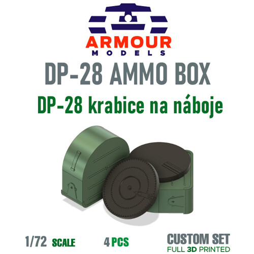 DP-28 schránka na 3 zásobníky 1:72