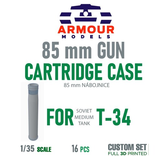 T-34 85mm nábojnice, 1:35