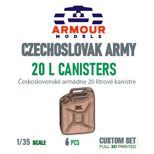 ČSĽA kanistere 1:35