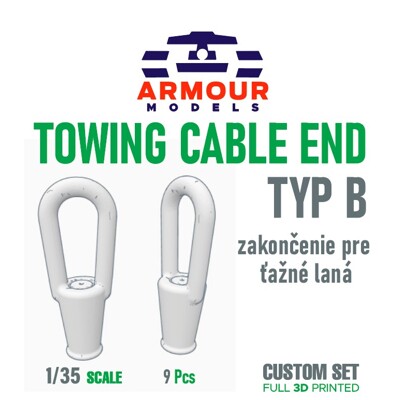 Zakončenie pre ťažné laná typ B 1:35