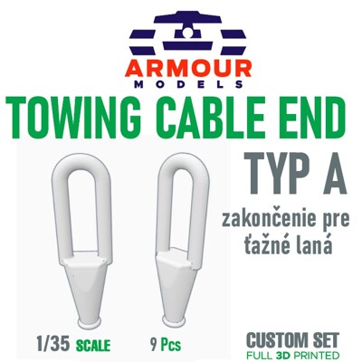 Zakončenie pre ťažné laná typ A 1:35