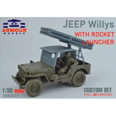 JEEP s raketometom 1:35