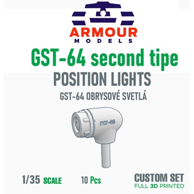 GST-64 obrysové svetlá typ-2 1:35