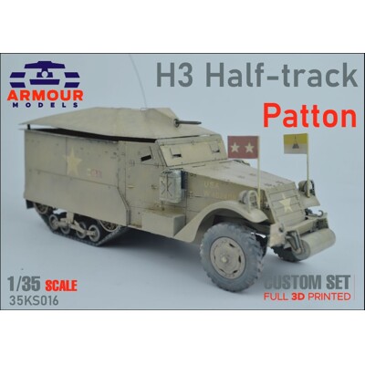 M3 half-track Patton 1:35
