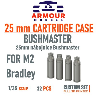 M2 bradley nábojnice (25mm) 1:35