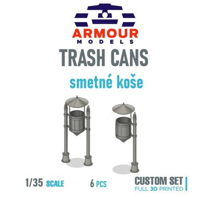 Smetné koše 1:35