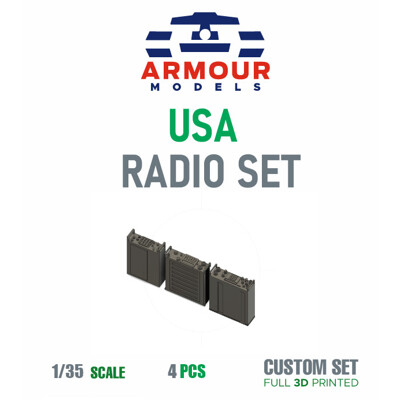 USA rádiostanice - povojnové 1:35