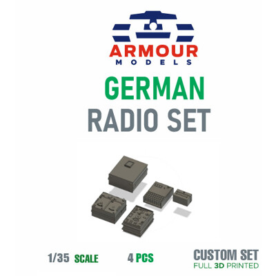 Nemecké rádiostanice WW2 1:35