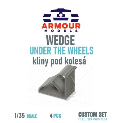 Kliny pod kolesá 1:35