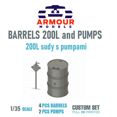 Sudy 200L + pumpy, 1:35