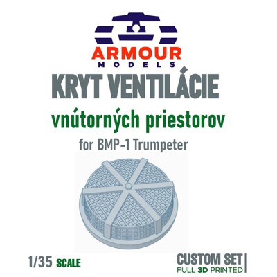 BVP-1 - kryt ventilácie, 1:35