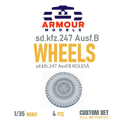 SD.KFZ. 247 kolesá, 1:35