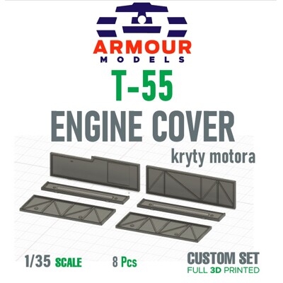 T-55 kryty motora 1:35