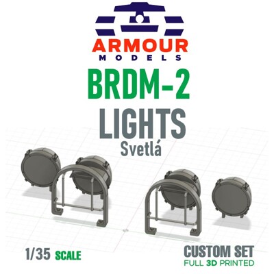 BRDM-2 svetlomety 1:35
